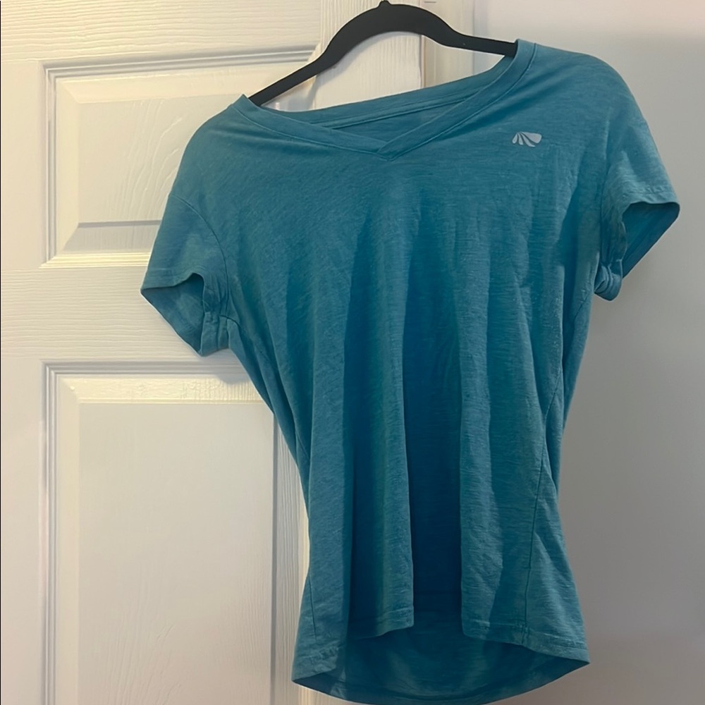 Marika Blue Relaxed Short Sleeve T-Shirt
